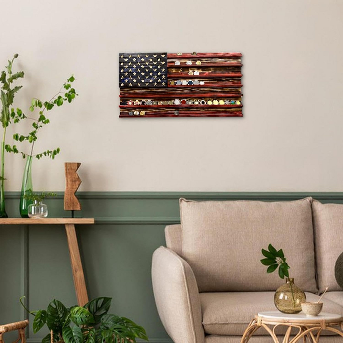 🔥Last Day 50% OFF🔥American Flag Challenge Coin Stand