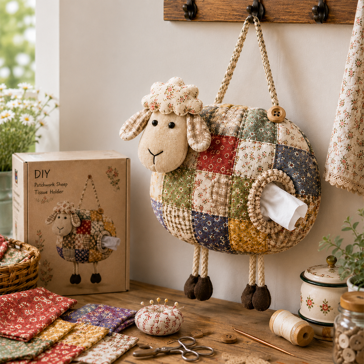 DIY Animal Tissue Holder Sewing Kit