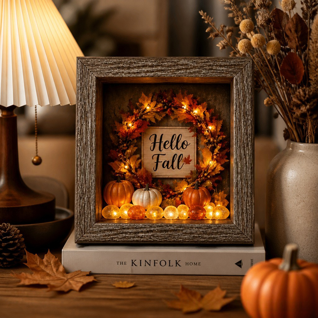 Halloween Shadow Box Night Light