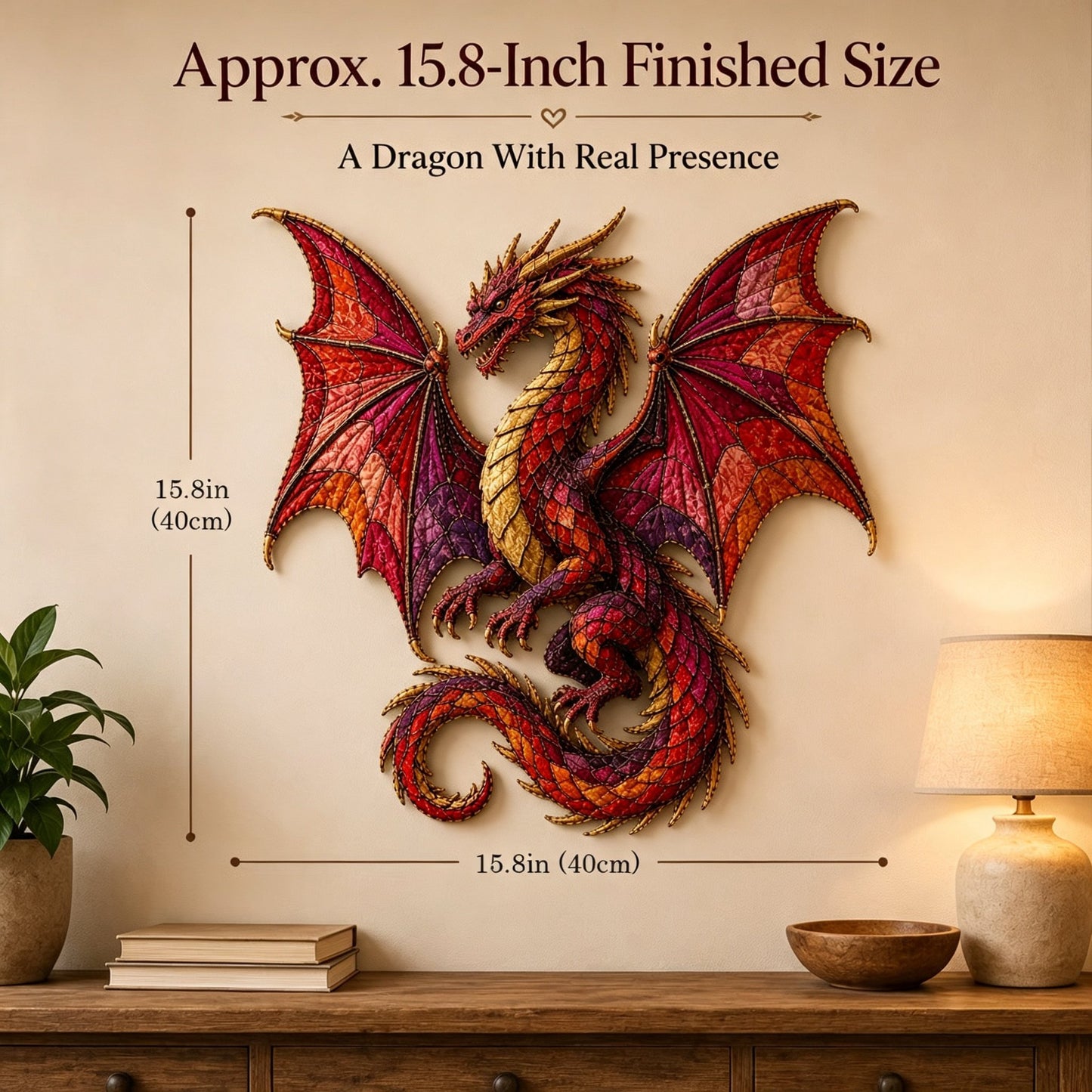 ⏳ Last Day 49% OFF – 🌙 Beginner-Friendly Mythic Wilds DIY Layered Patchwork Art Kit | Complete Kit with Patterned Fabrics, Sewing Materials & Step-by-Step Guide Included 💕