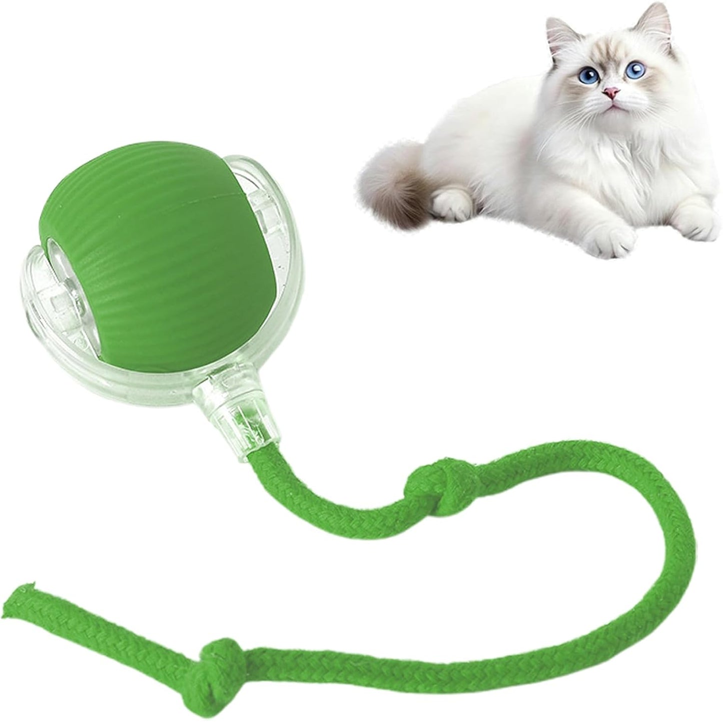 🔥Day Sale 49% OFF🔥 Smart Interactive Cat Toy – 4 Modes, Auto-Avoid, Keeps Your Cat Obsessed