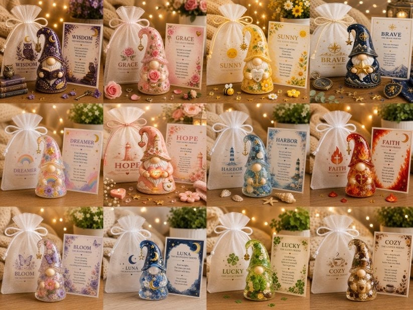 🔥Last Day Buy 3 Get 1 Free🌟 Emotional Support Gnome Collection