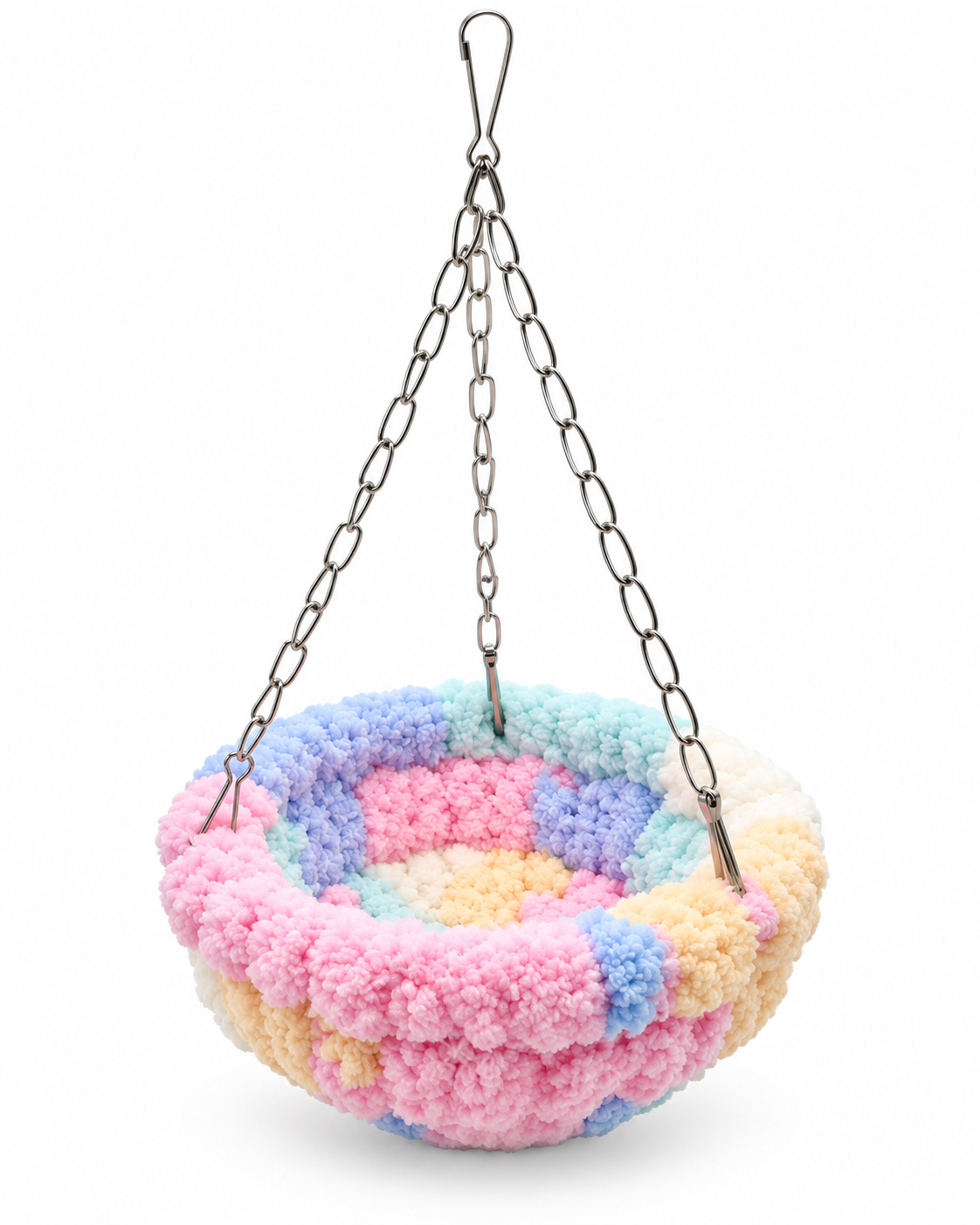 🐦 Limited-time 50% Off! 🧶 Warm Winter Bird Hanging Hammock – Cozy, Soft, Cage Decor ✨