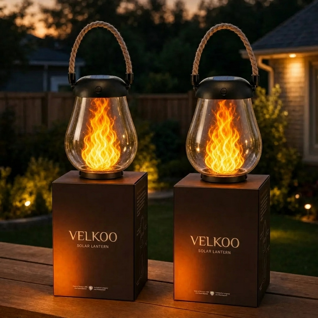 Solar Lantern – Flame Effect