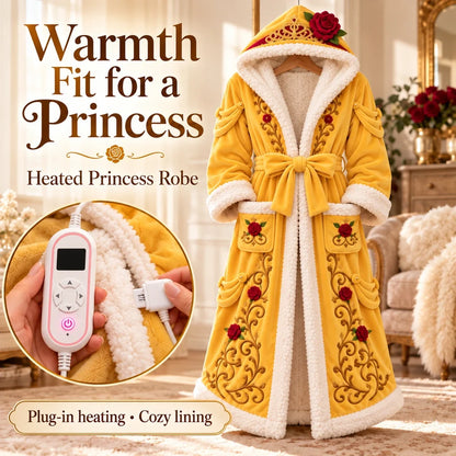 👑 Cotitoc™ Heated Princess Robe – Cozy warmth for cold days