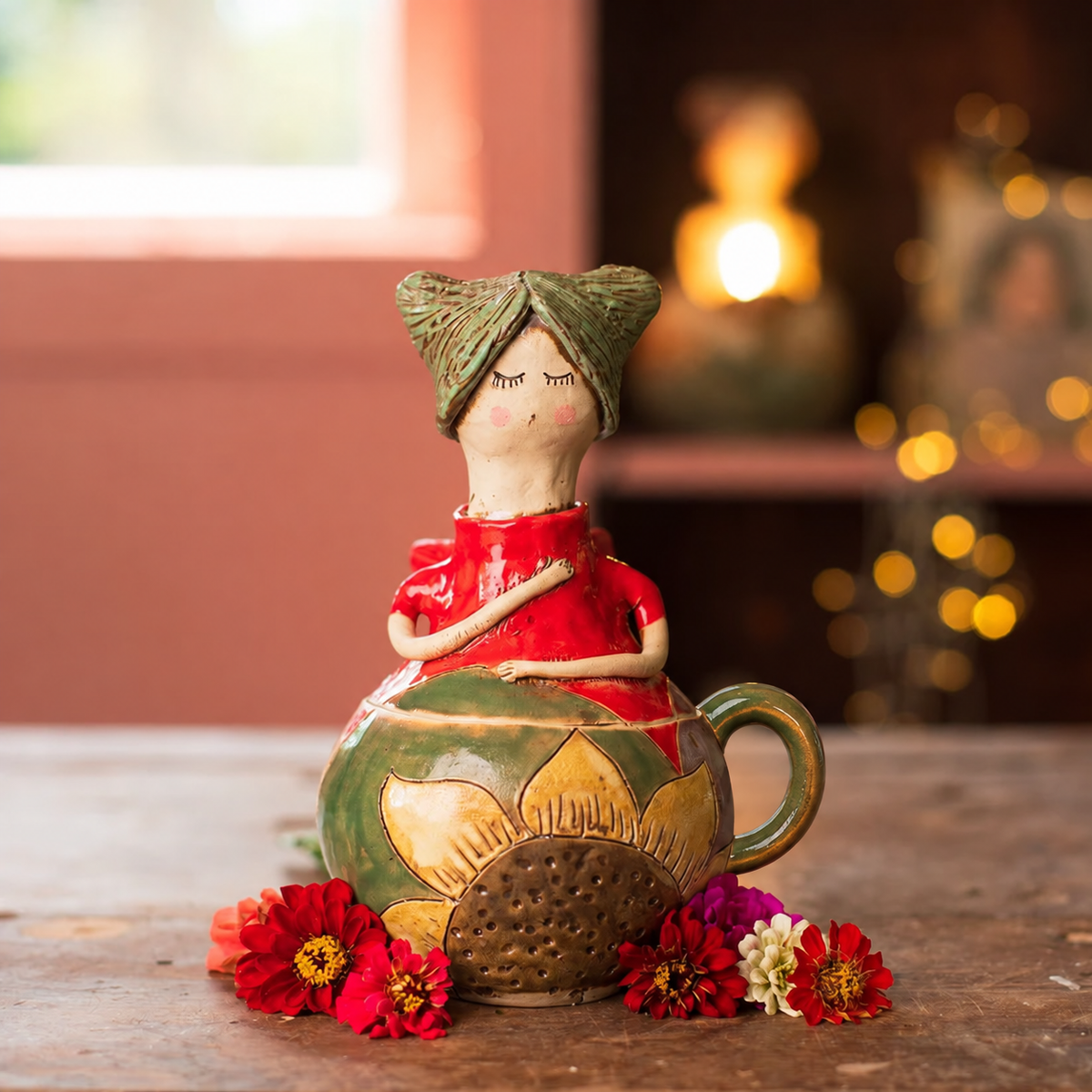 💖 Handmade Fairies 2-in-1 Storage Jar & Mug