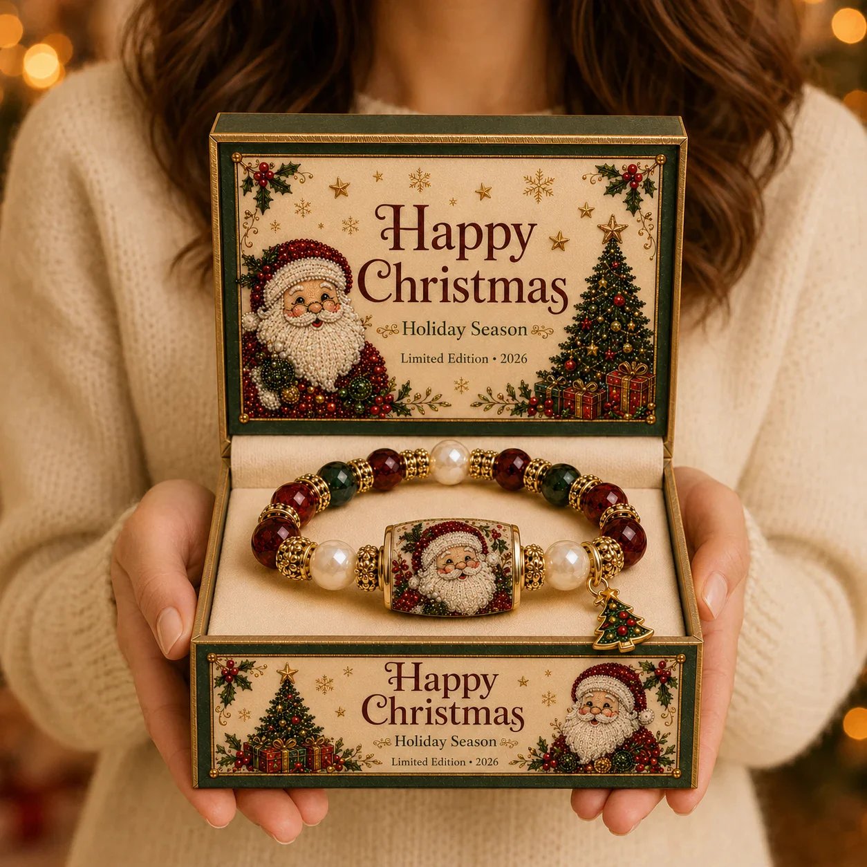 💥🎄 Last Day Big Sale – 🎄 Christmas Magic Collection Bracelet — Limited Edition