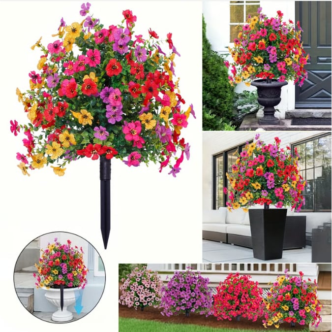 🔥Outdoor/Indoor UV Resistant & Waterproof Artificial Flower Decor