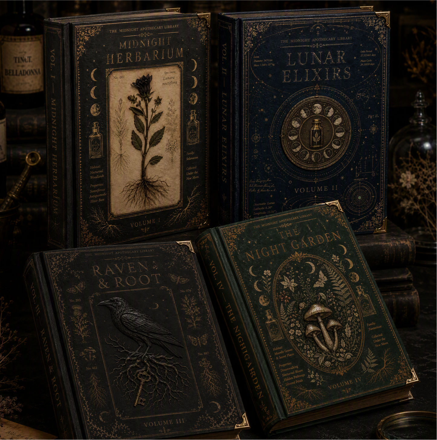 🤩🤩The Midnight Apothecary Library