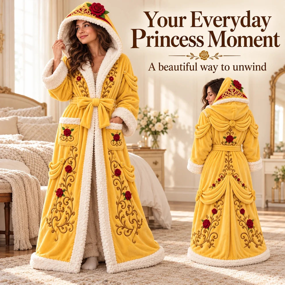 👑 Cotitoc™ Heated Princess Robe – Cozy warmth for cold days
