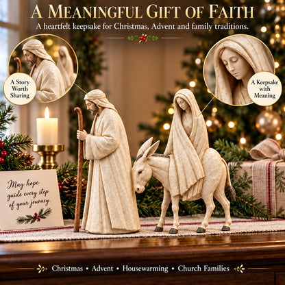 ✝️Journey to Bethlehem Nativity Figurine Set