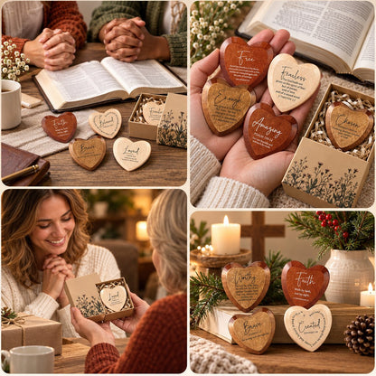 🔥LAST DAY 50% OFF - ✝️❤️Christian Pocket Heart Gift Set (Set of 12)