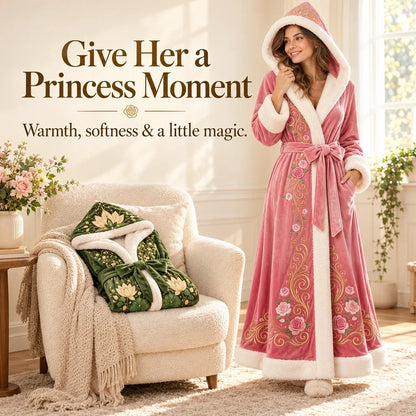 👑 Cotitoc™ Heated Princess Robe – Cozy warmth for cold days