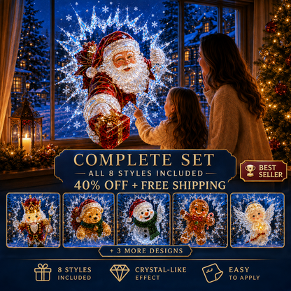 🎅Christmas Early Discount 59% Off ✨ 2026 Christmas Window Decals