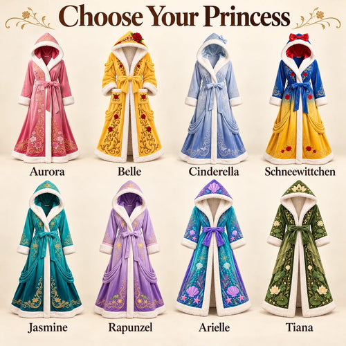 👑 Cotitoc™ Heated Princess Robe – Cozy warmth for cold days