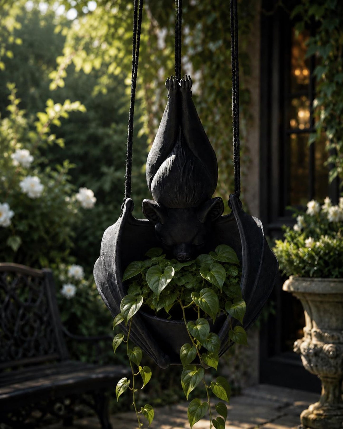 Hanging Bat Plant Pot