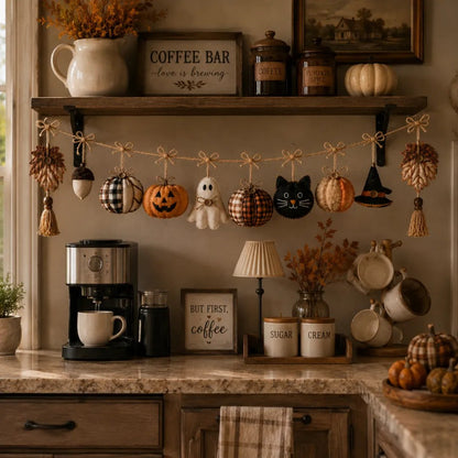 🔥HOT SALE 49% OFF - 🍂Cozy Fall Fabric Garland🎃