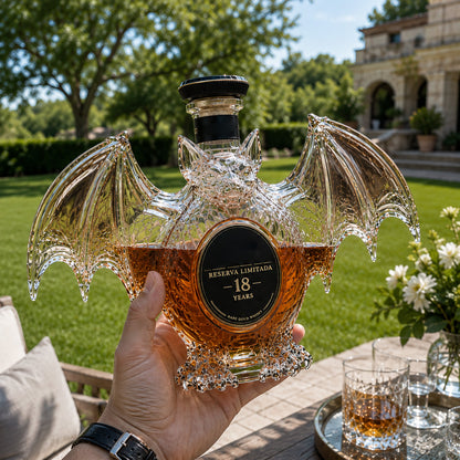 🦇Bat-Shaped Rum Bottle