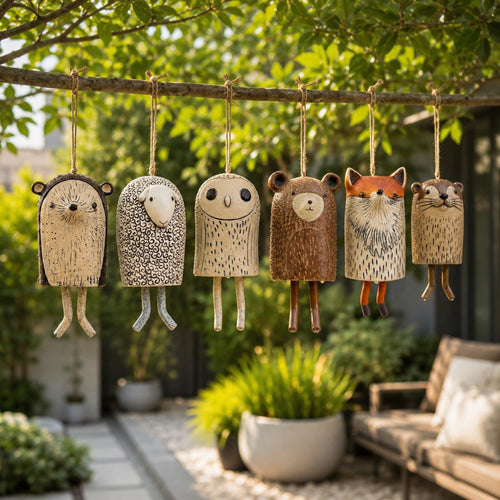 🦊 Whimsical Animal Wind Chimes | Handmade Garden Friends That Bring Your Outdoor Space To Life