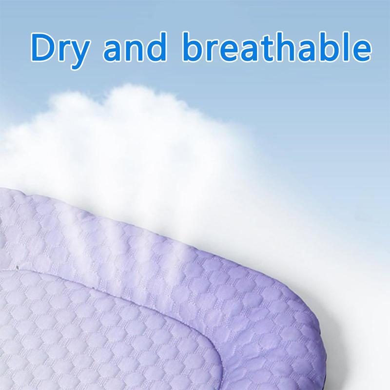 Pet Cooling Pad Mat for Dogs and Cats - Ice Silk Summer Cool Bed Blanket in Gradient Colours