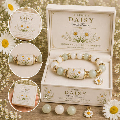 🌸 Birth Flower Blessing Bracelet | 2026 Limited Edition Only 8 Left