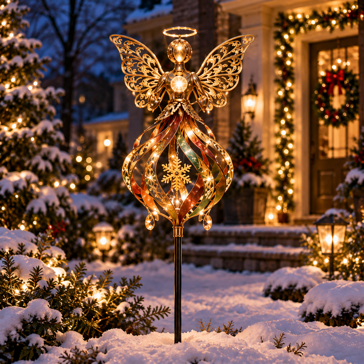 🔥Last Day 49% OFF🔥  Christmas Wind Spinner