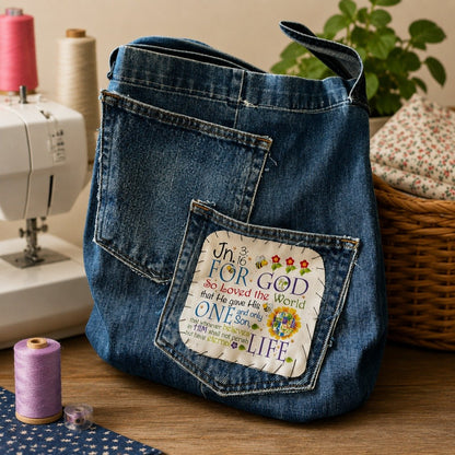 🔥Last Day 50% OFF - ✝️💐Uplifting Scripture Fabric Panels