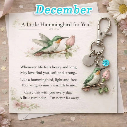 🐦Hummingbird Keychain - Birthday Gift 🎂