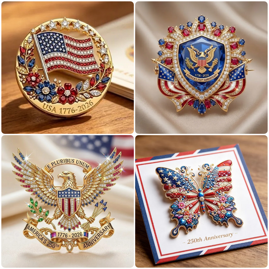 Broche du 250e anniversaire des États-Unis