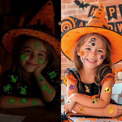 🎃Halloween Tattoo Mega Pack: 300+ Glowing Designs for Trick-or-Treat👻