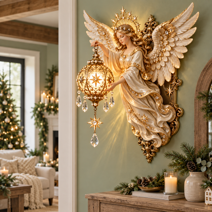 🔥Last Day 49% OFF🔥🌟 Celestial Angel Christmas Wall Light™