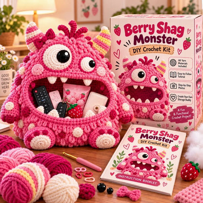 Clutter Munchers Hungry Monster DIY Crochet Storage Buddies 👾🧶