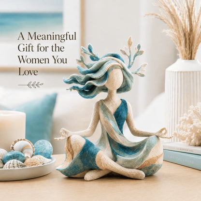 🔥Last Day 50% OFF - 🌿 Four Seasons Nature Goddess Meditation Figurine