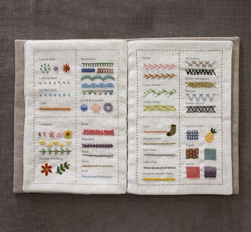 ❤️Beginner-Friendly🪡Stitch Book 📖with 143 different stitches