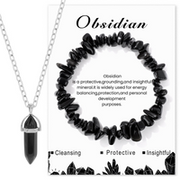 Obsidian fragments