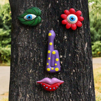 🍃Colorful leafy tree face🍃
