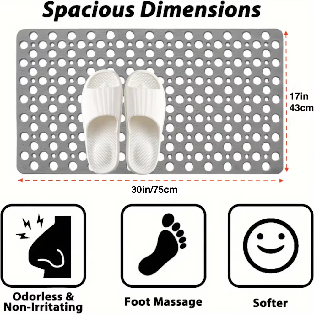 This Summer 💧 SafeStep Bathroom Safety Mat - Make Every Shower Feel Safer 🚿