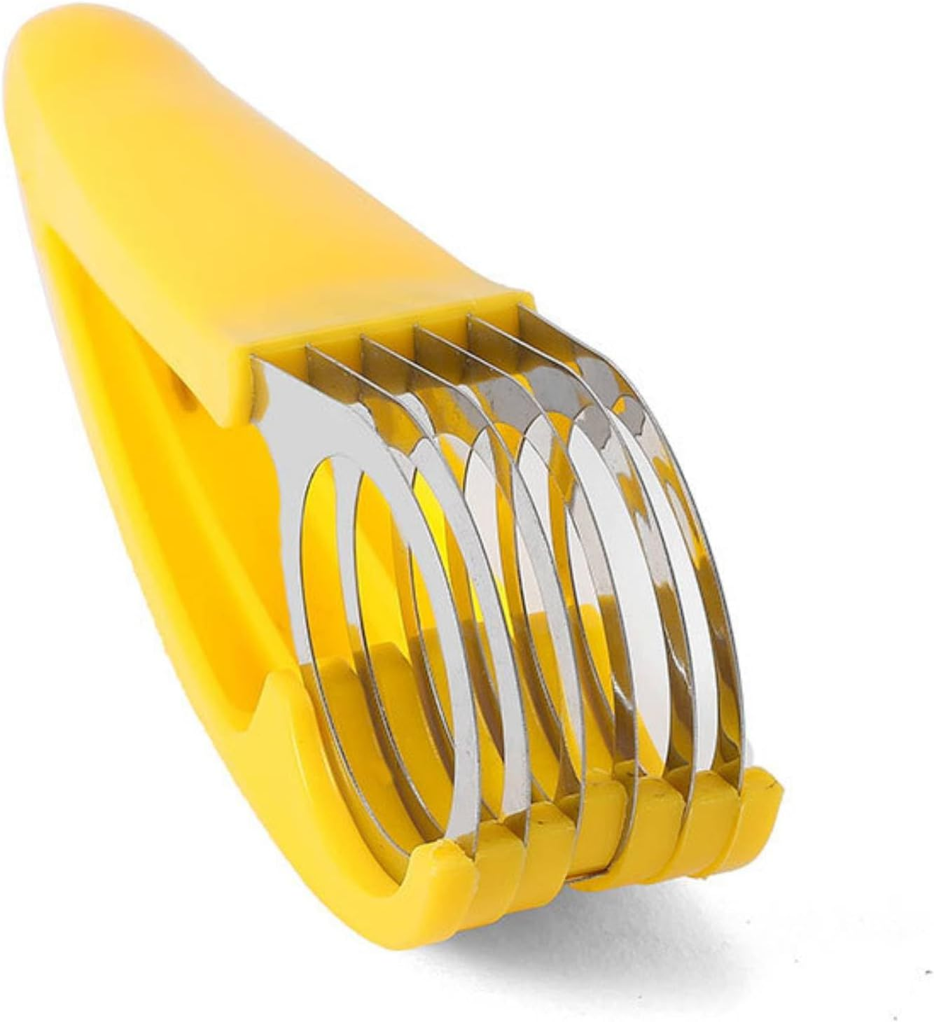 🍌Banana Slicer🍓Stainless Steel Strawberry 🥒 Cucumber Cutter - Dishwasher Safe