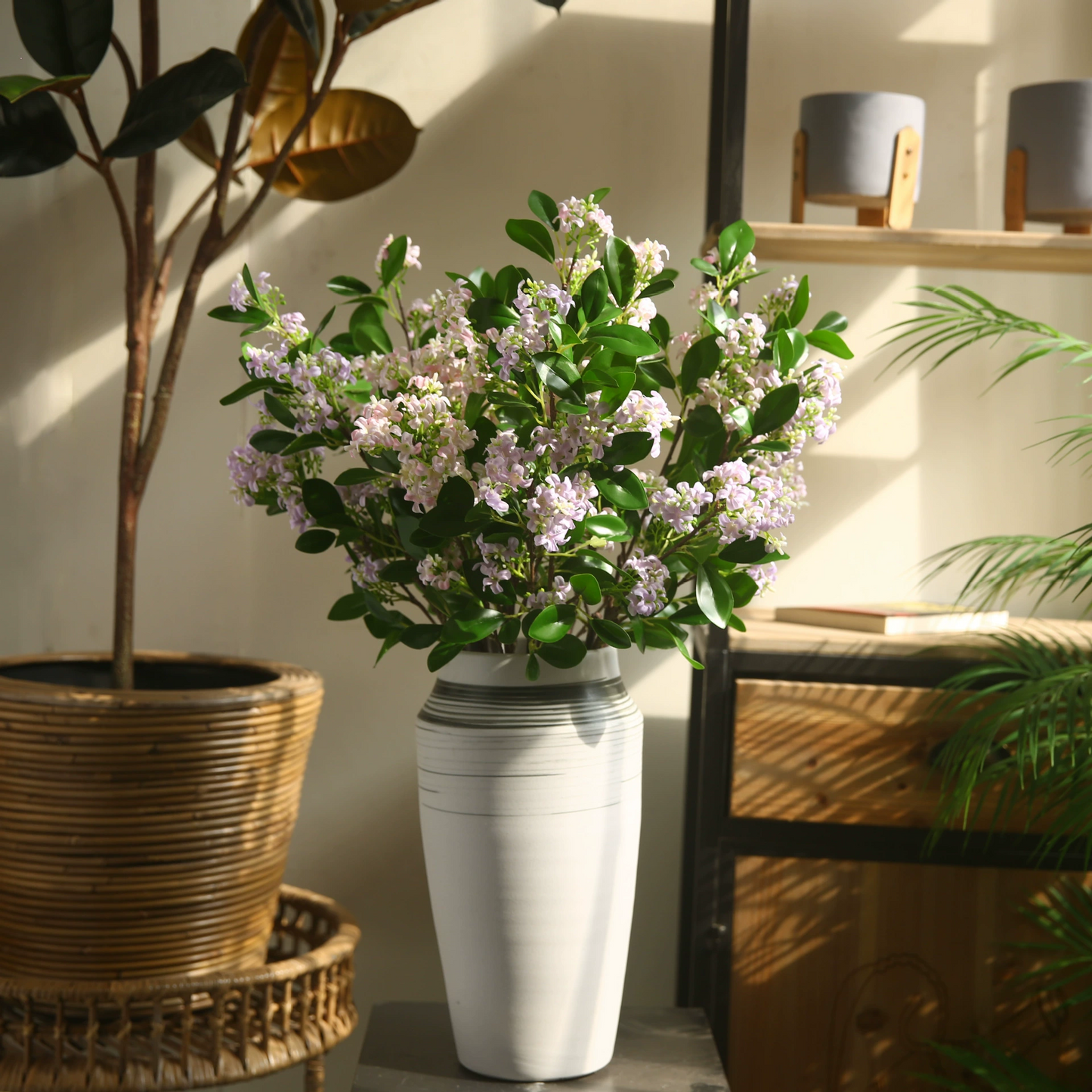 🔥Last Day 69% OFF🔥Artificial Orange Jasmine (Murraya paniculata) – Lifelike Faux Plant for Home Decor