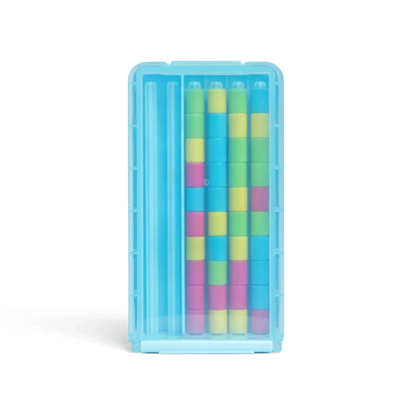 🌈 Mini Color Stack Challenge 🎯 – Jeu de Voyage Casse-tête Portable avec 40 Anneaux Colorés ✈️