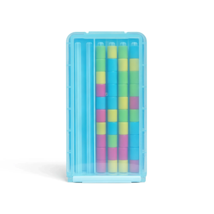 🌈 Mini Color Stack Challenge 🎯 – Jeu de Voyage Casse-tête Portable avec 40 Anneaux Colorés ✈️