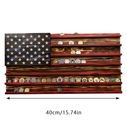 🔥Last Day 50% OFF🔥American Flag Challenge Coin Stand