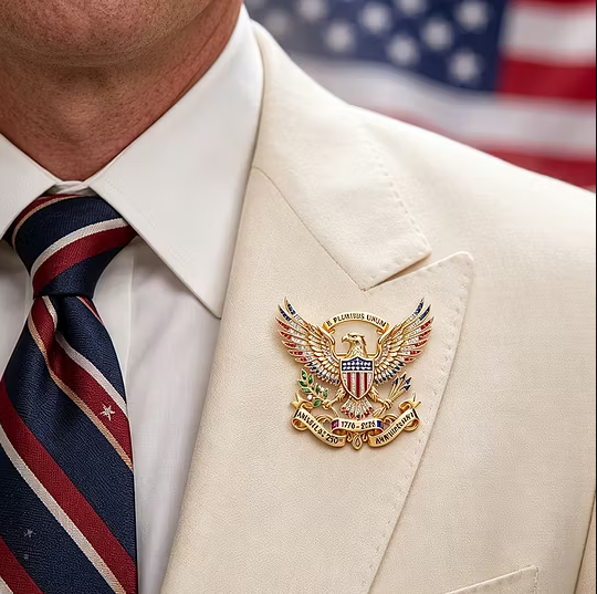 Broche du 250e anniversaire des États-Unis