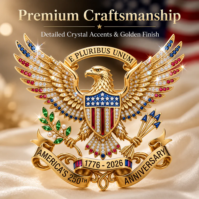 Broche du 250e anniversaire des États-Unis
