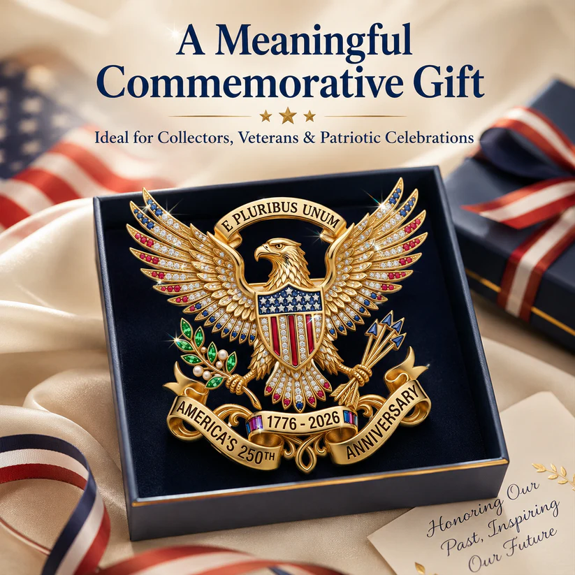 Broche du 250e anniversaire des États-Unis