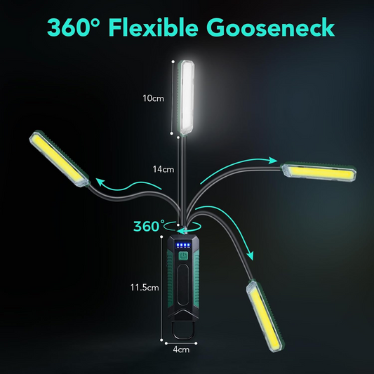 Lampe de travail LED portable COB