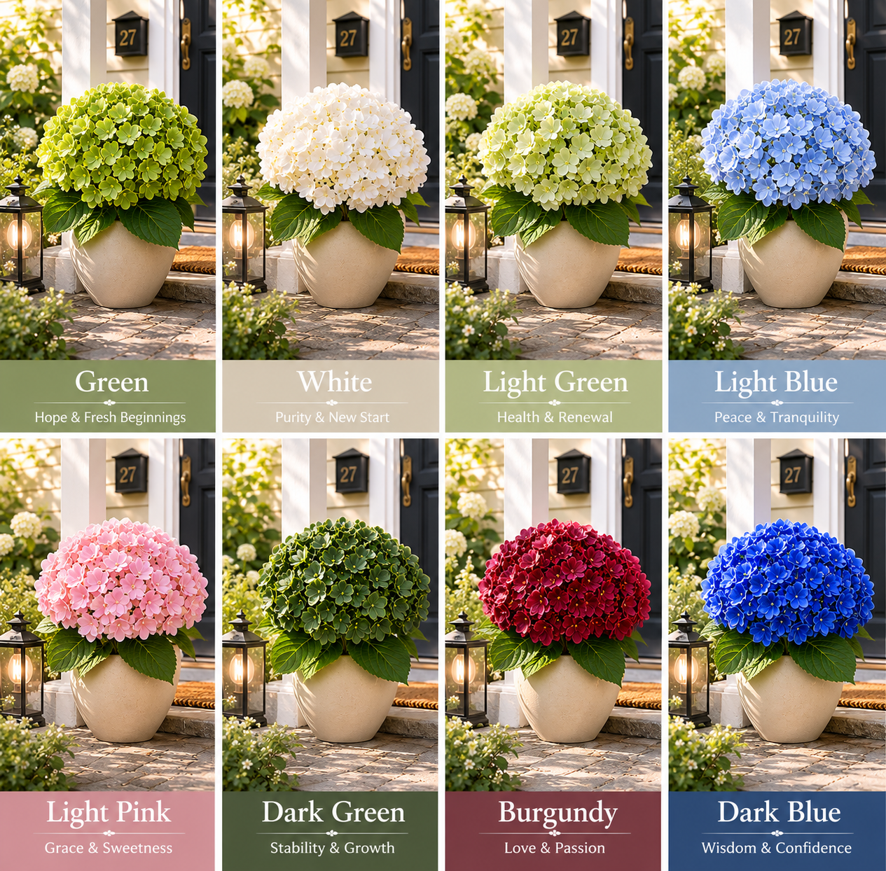🔥Dernier jour : 50 % de réduction🔥Fleurs d'hortensia artificielles - Aucun entretien requis, fleurissent toute l'année