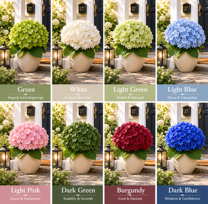 🔥Dernier jour : 50 % de réduction🔥Fleurs d'hortensia artificielles - Aucun entretien requis, fleurissent toute l'année