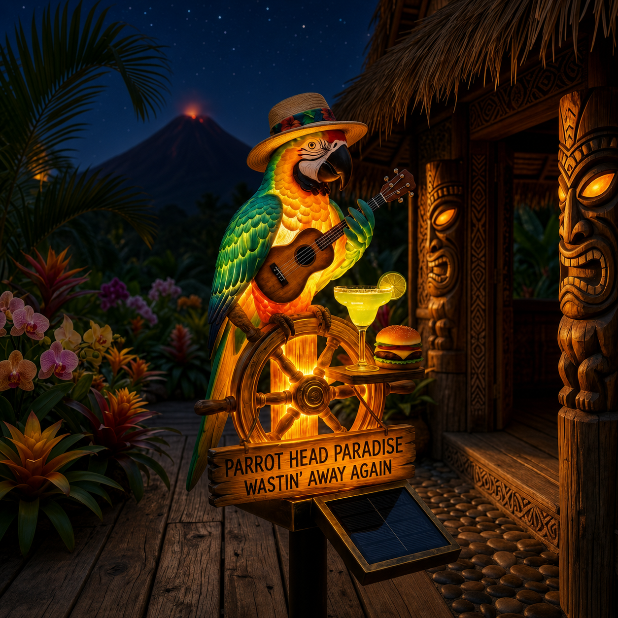 ✨ Solar Garden Sculpture Light | Waterproof Outdoor Landscape Decorative Light with Fantasy Theme
