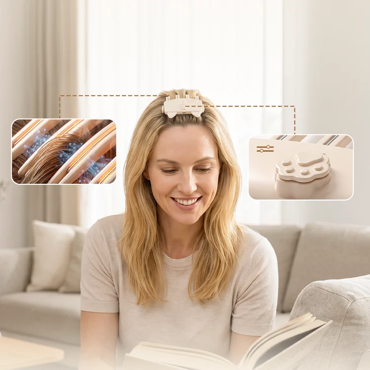 48K+ Sold - Wireless Heated Volumizing Root Lift Clip, Portable Travel Hair Styling Tool for Flat Fine Hair